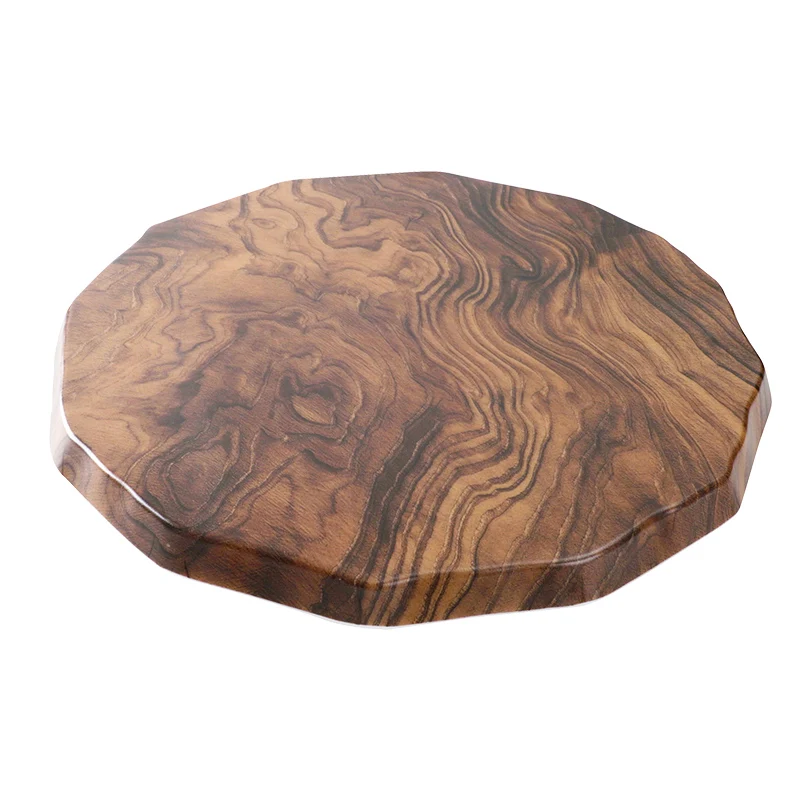 Food Grade Best Price Restaurant Melamine Tableware Supplier, Flat Round Pizza Plate Thick Dinner Plate