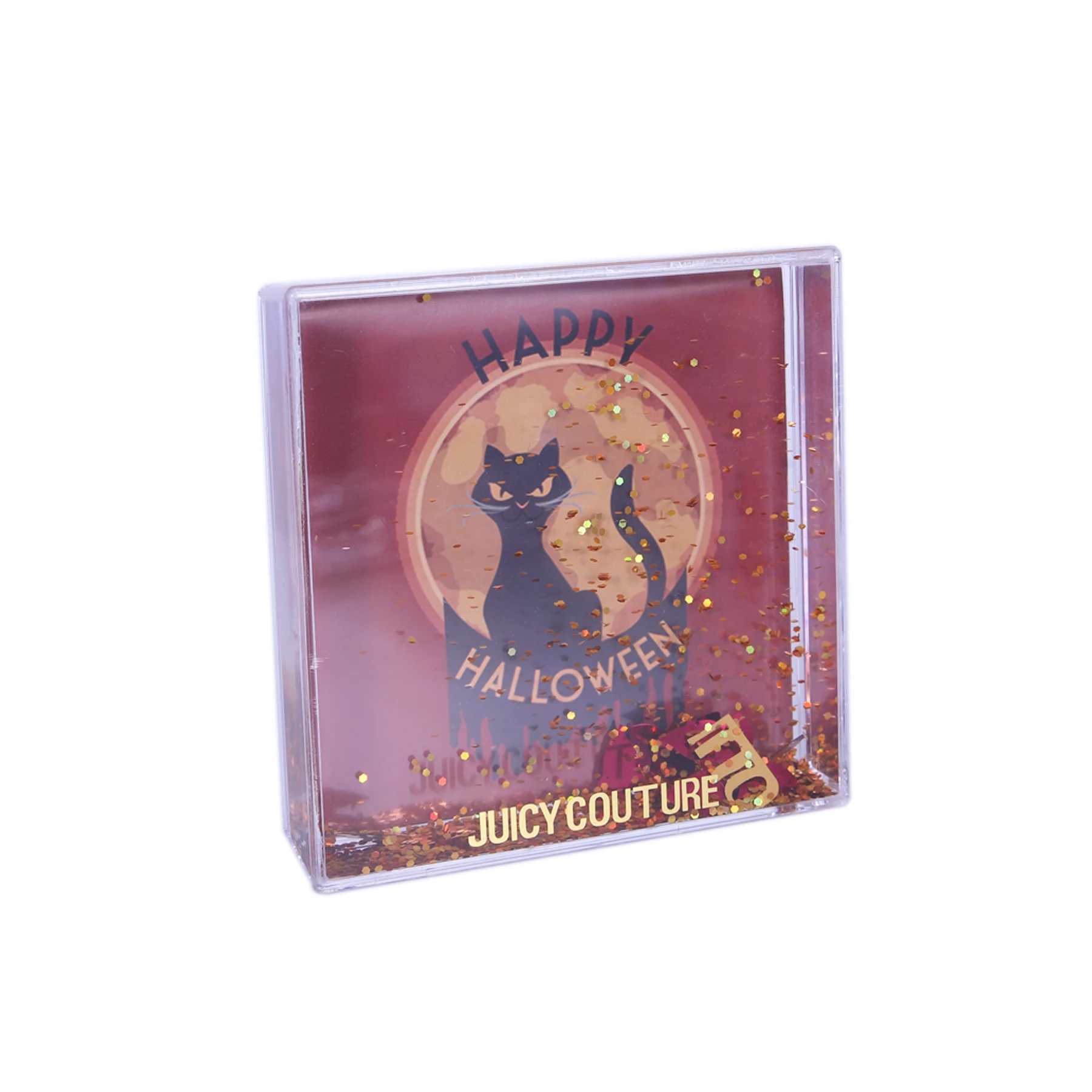 Фоторамка 4x4 роскошная забавная пустая фоторамка картина прозрачная Золотая квадратная