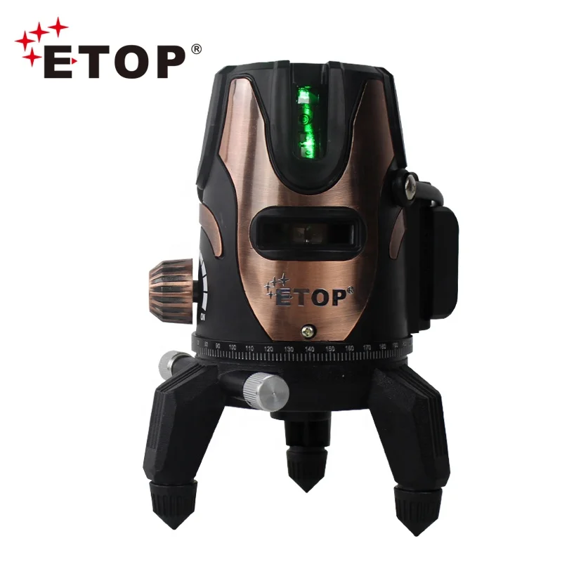 ETOP Quality Promised Hot Selling 5Lines 3D Green Beam Laser Levels