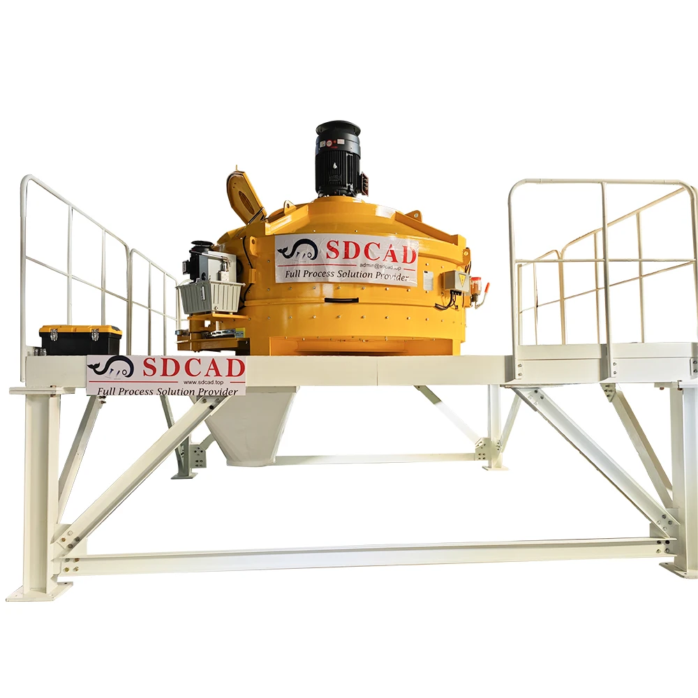 Промышленный вертикальный вал планетарный смеситель цемента для последовательной производительности