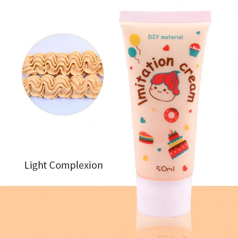 2024 hot sell Wholesale Factory Direct Sales Diy Manual Material Antifreeze Simulation Cream Glue For Phone Case Decoration