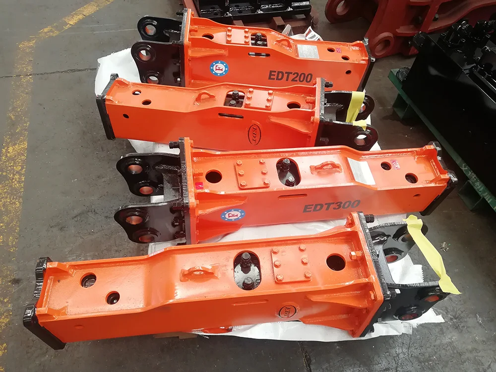 Factory Direct Powerful EDDIE Hydraulic Breaker Excavator Attachments New Rock Breaker Chisel for Construction Low Price