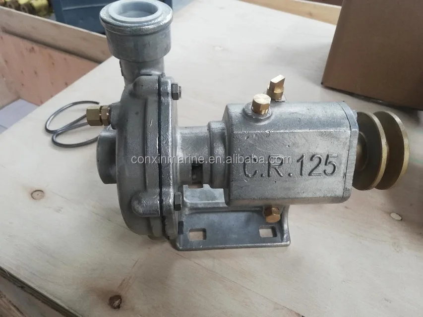 CR100 CR125 CR150 CR200 motor driven pulley type stainless steel marine electric diesel engine spare parts sea water pump