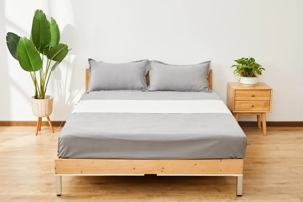 Factory Direct Organic Cotton Grounding Bed Sheets For Stress Relief