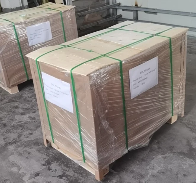 Transparent super clear laminated compound pvc sheet