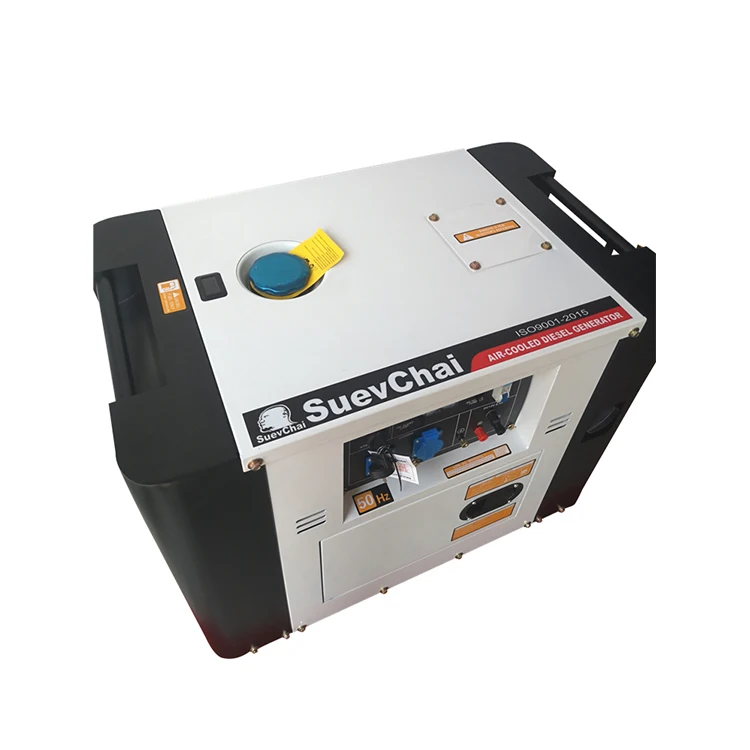 Factory price  6kva 5kw power portable super silent diesel generator for sale