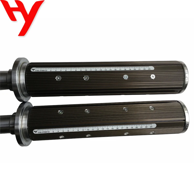 Coreless winding shafts quick lock shaft for winding machine