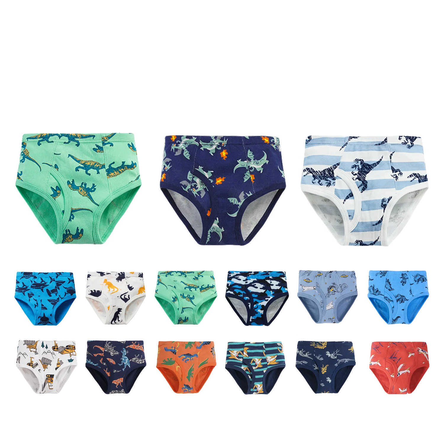 Wholesale/ODM/OEM 100 cotton fabric boy teen boys briefs underwear