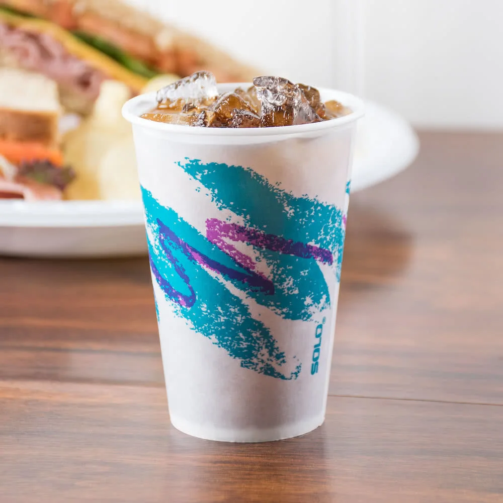 12 oz cold drink paper cups 190 gsm