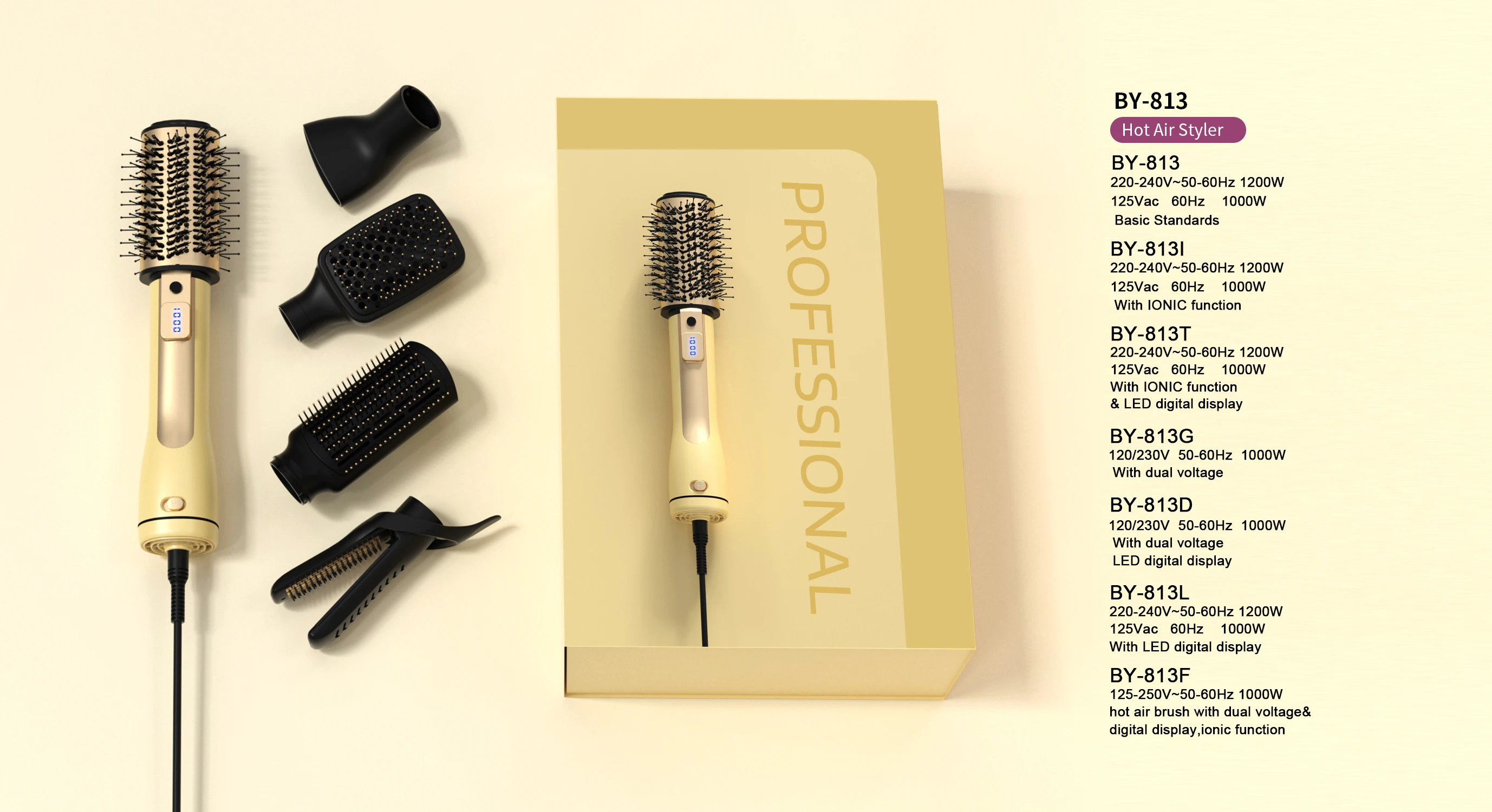 5 in1 hair dryer styler power cord hot air brush comb professional electric hair straightener 1 review 3 buyers