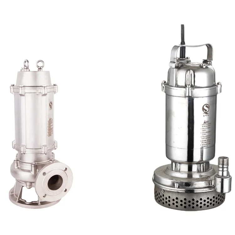 50WQ10-10-0.75(G) WQD/WQ series Stainless Steel Submersible Sewage Pump