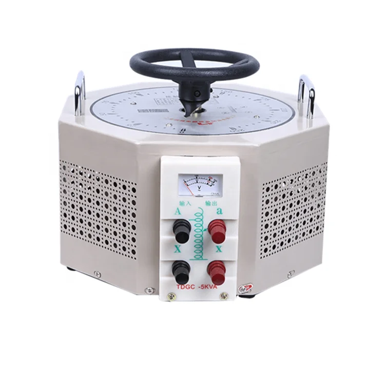 5KVA 220VAC вход и 0-250V Выход однофазного напряжения Variac