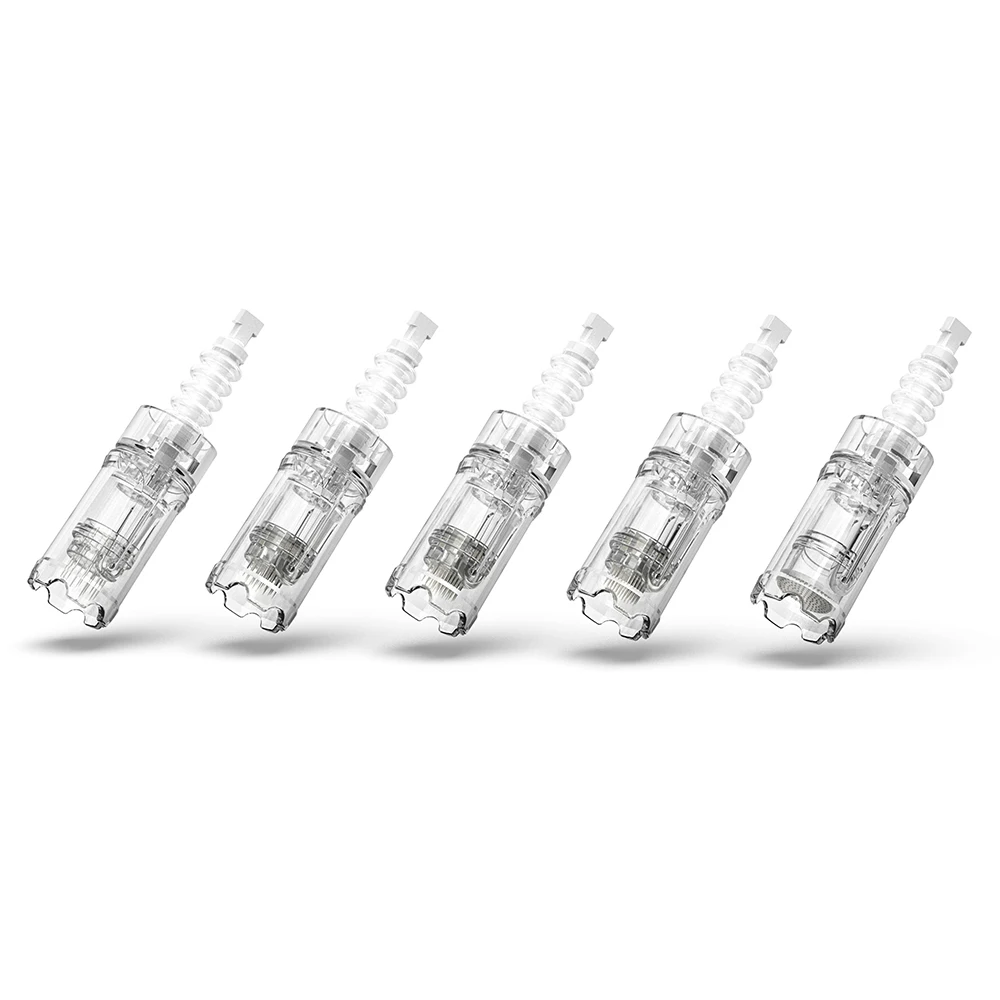Ultima A10 Needle Cartridge Stainless Steel Microneedle Dr Pen Needles Skincare Derma Pen Cartridges 12/24/36/42 Pins Nano