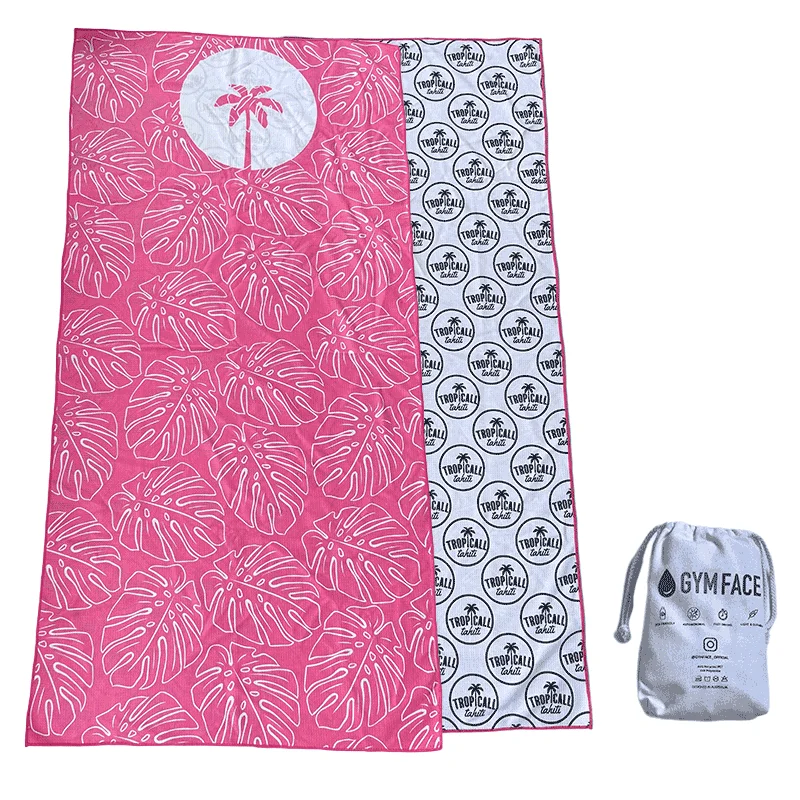 Factory Wholesale Microfiber Sand free Beach Towel Custom Logo Suitable Beach Travel Multipurpose Beach Towel