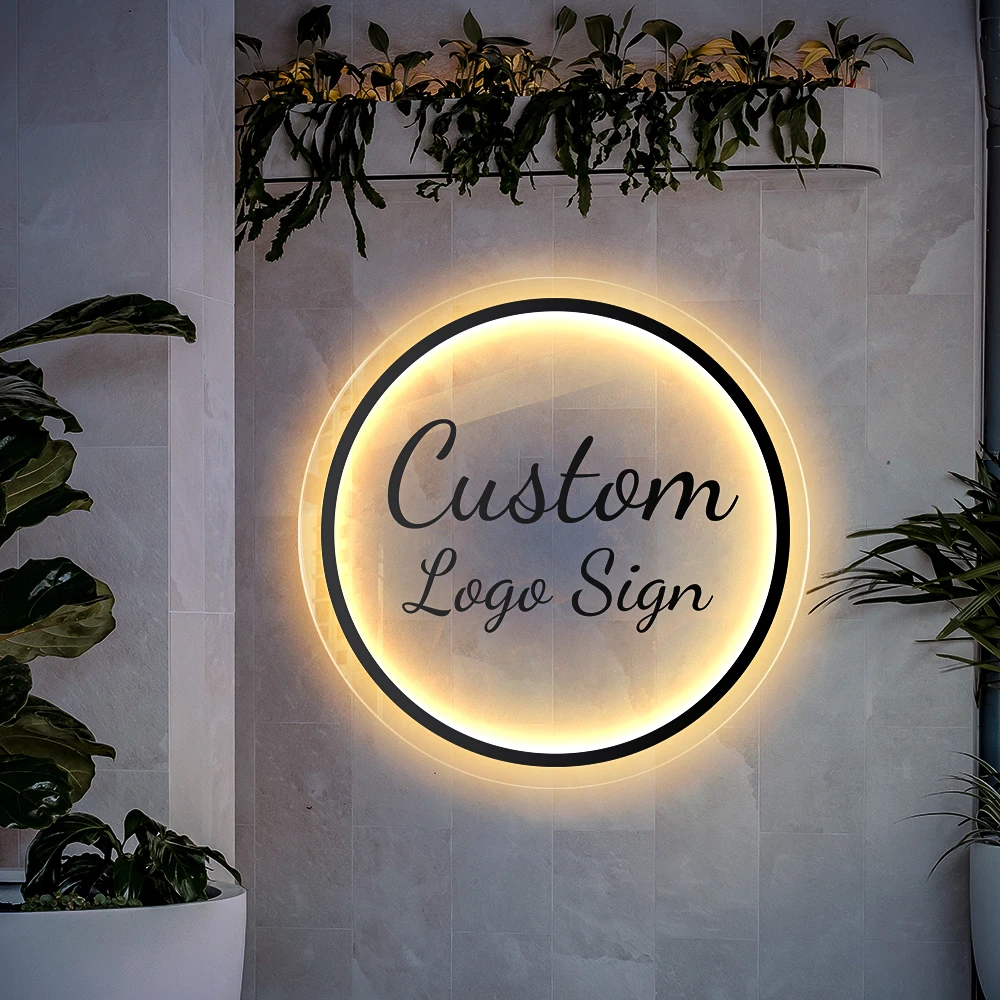 High Quality Salon Sign with backlit acrylic letters Light Of Acrylic Sign Interior Salon led sign