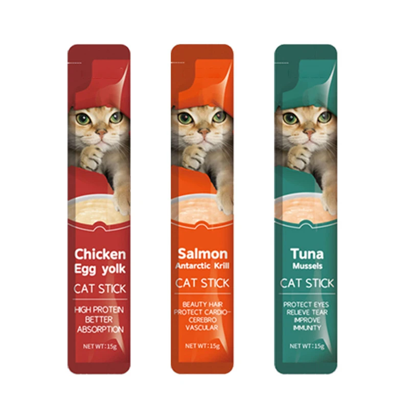 Hot Selling Quality Fertilization Increase Cat Treats Snacks Cat Strips