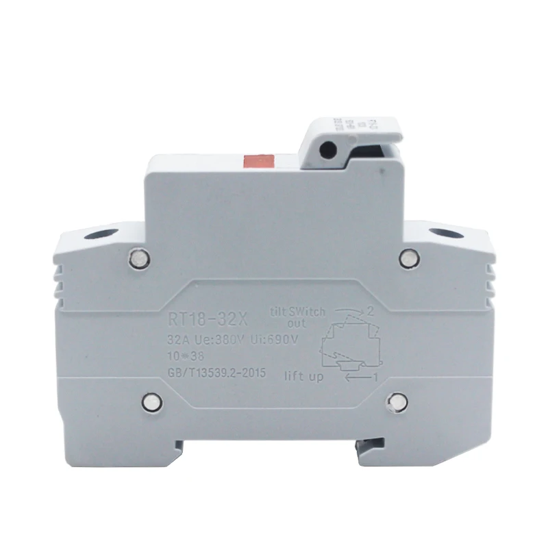 RT18-32X Low Voltage 32A 690V AC Fuse Electrical Fuse Holder with porcelain 10*38 fuse link