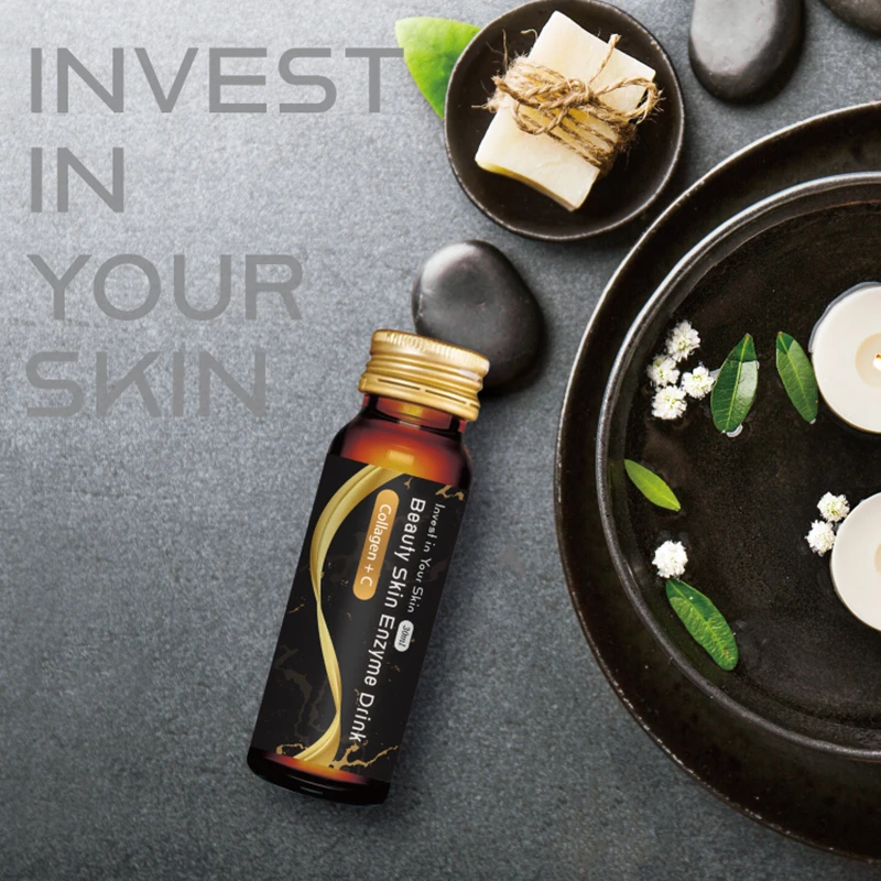 2021 OEM ODM Factory Price Natural Nuitrition Organic Beauty Skin Enzyme Drink With Collagen And Vitamin C