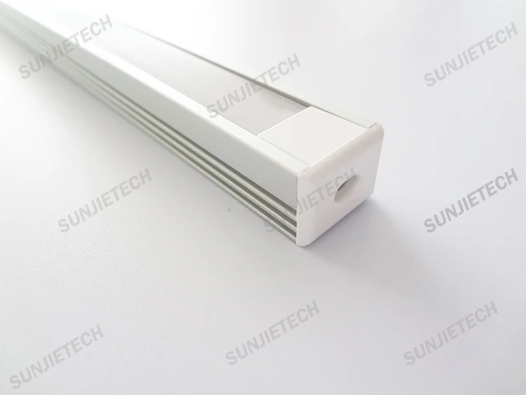 Silver/white/black anodized led strip aluminum profile for LED Strip Lights