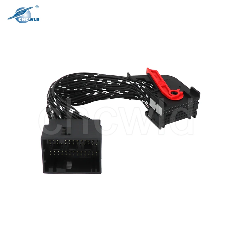 52 Pin Female Automotive Connector plug Cable Assembly Electrical Auto Wire Harness 2209477-1