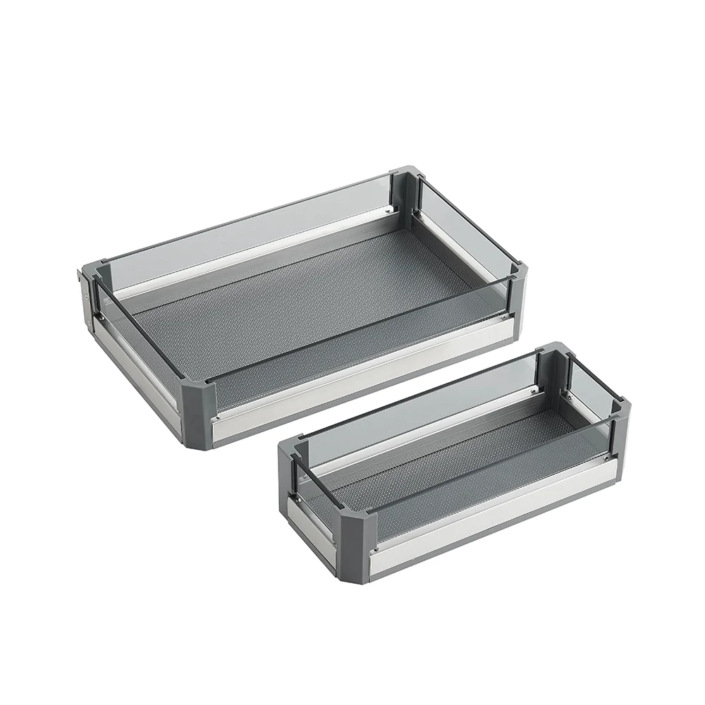 Modern Stainless Steel Kitchen Storage Rack Steel Organizer Cabinet with Hooks Functional Storage Holders for Goods OEM Design