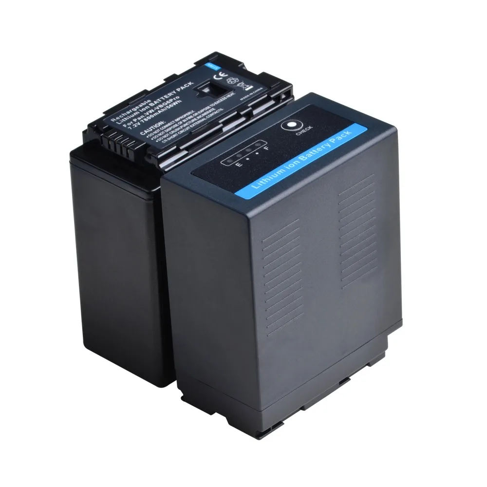 
 VW-VBG6 VW VBG6 VWVBG6 7.4V 6600mAh Camera Battery for Panasonic AG-AC7 AC130A AC160A AF100 HMC40 HDC Series SDR Series  