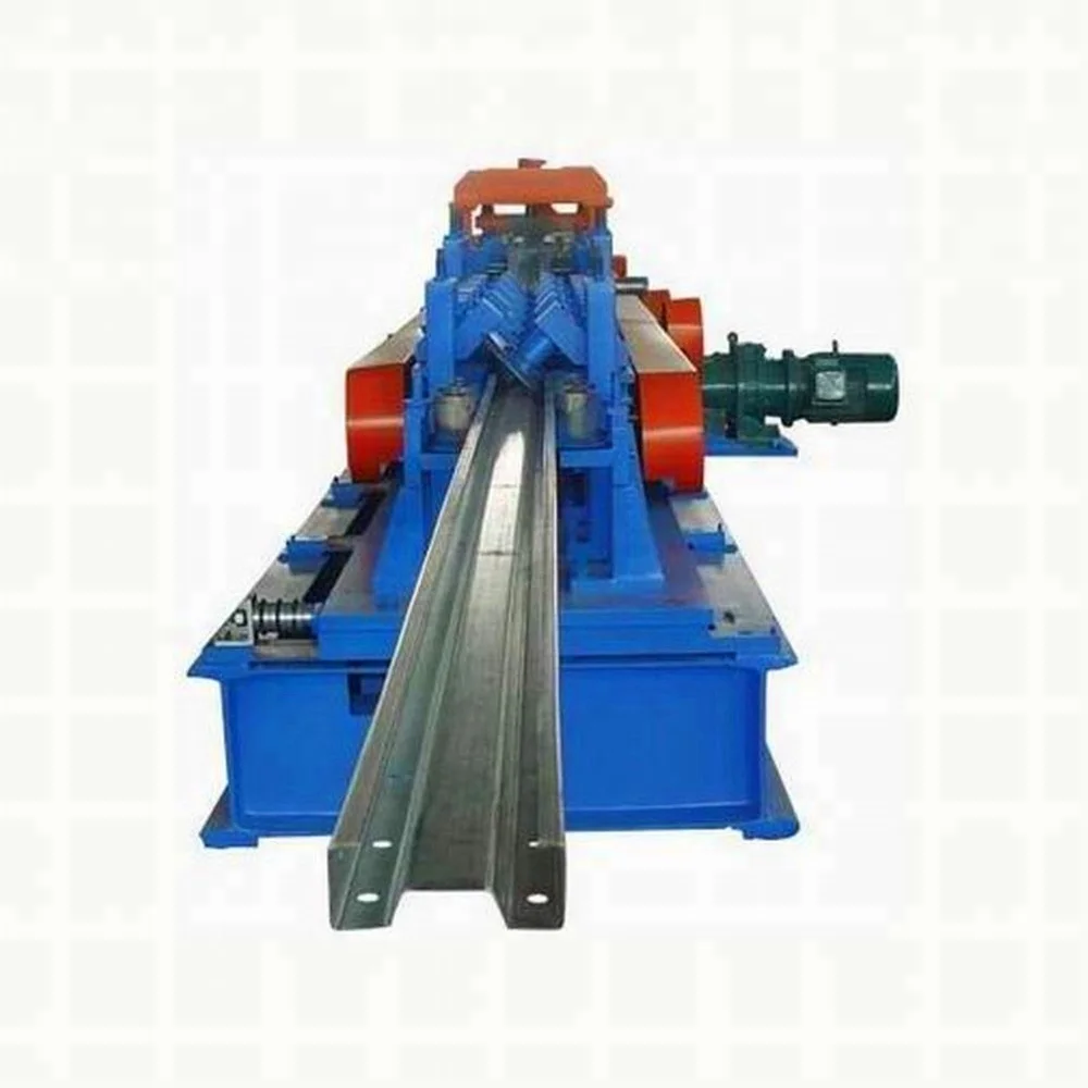Galvanized Steel Profile C Channel Cold Roll Forming Machine Roll Former c z purlin bending machine