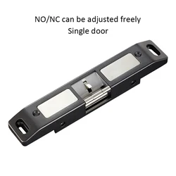 12V Access control Electric Strike Door Lock for Push Panic Bar Exit Device Emergency Door Lock Fire Push Bar Electric Strike