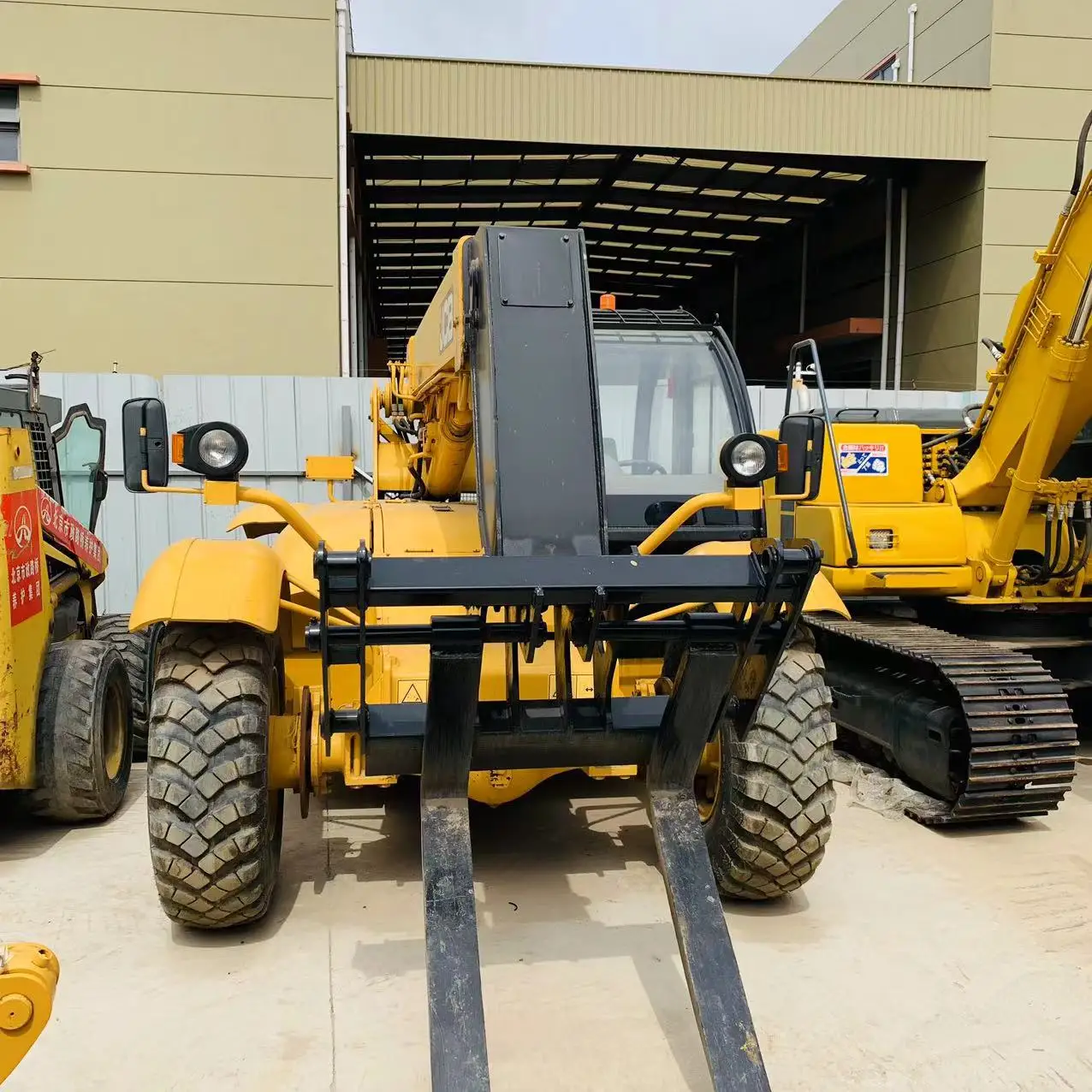 Телескопический погрузчик Jcb 3,5 Тонн Подержанный Jcb 535 телескопический погрузчик Jcb 535-95 строительная техника отличного качества