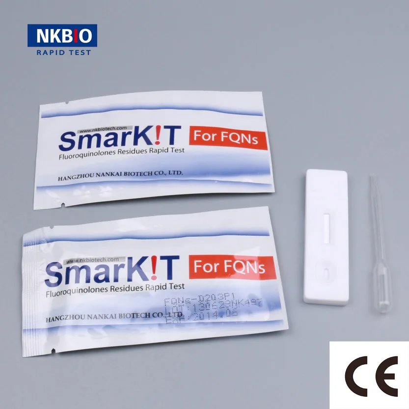Fluoroquinolone Quinolone Rapid Diagnostic Test Kit Honey Testing