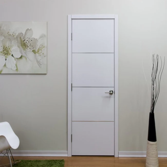 Solid Wood Door for house interior room Fast Delivery factory cheaper price good quality anti-scratch latest design wooden doors