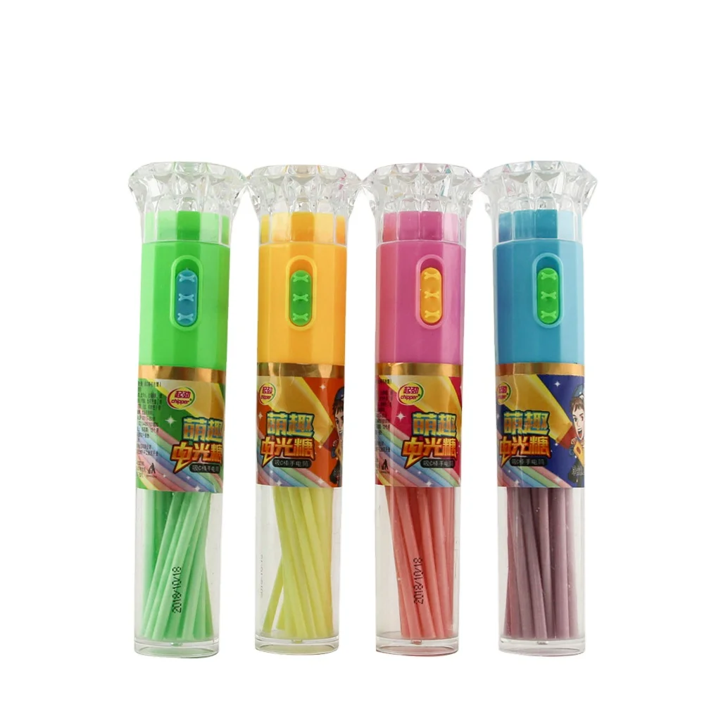 Light Electric Torch Toy With CC  Stick Candy