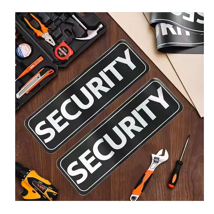 Reflective Security Heavy Duty Signs Vehicles Truck Car Magnetic Signs Blank Car Magnet Signs