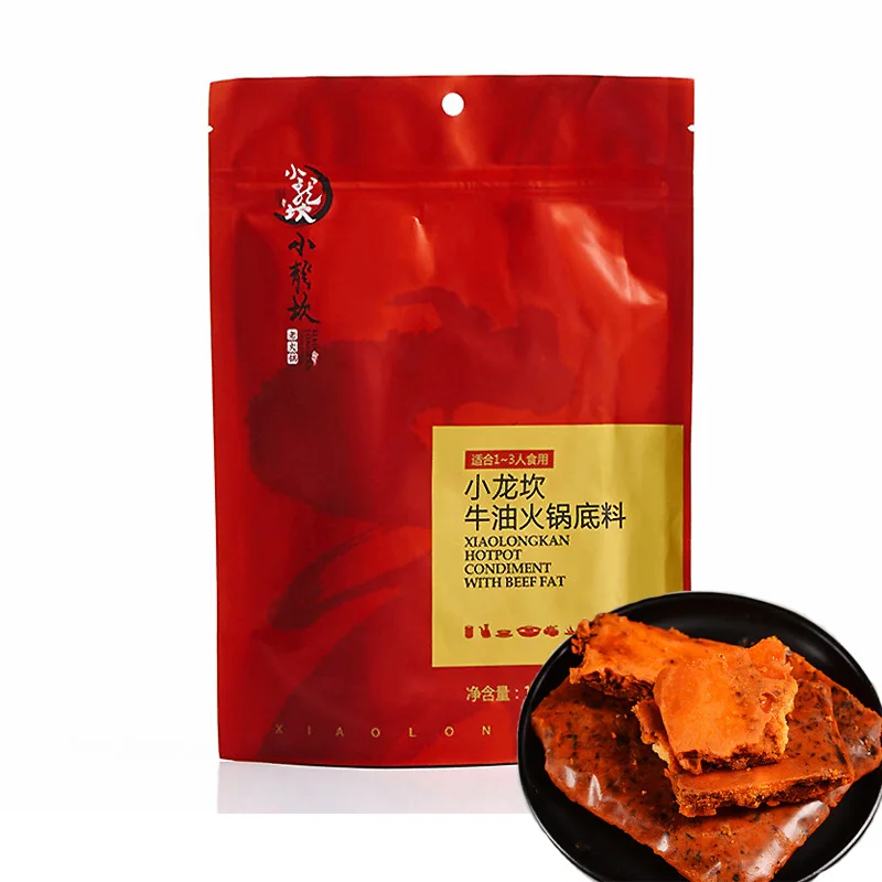 Xiaolongkan Beef Tallow Hotpot Condiment Chengdu Mala Hotpot Base