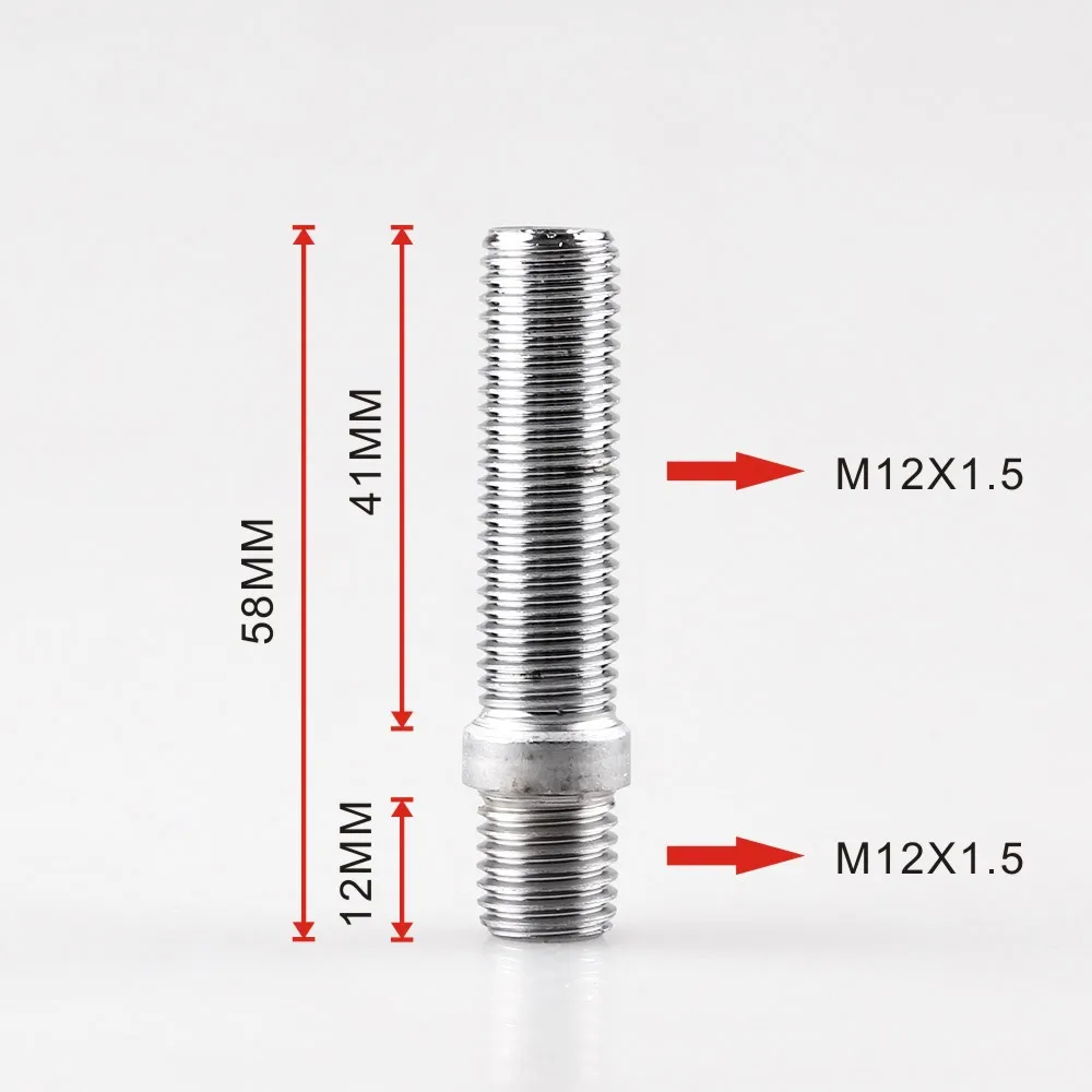 20PCS  M12*1.5 TO M14*1.25 Wheel Stud Conversion Tall Lug Bolts To Studs For German car