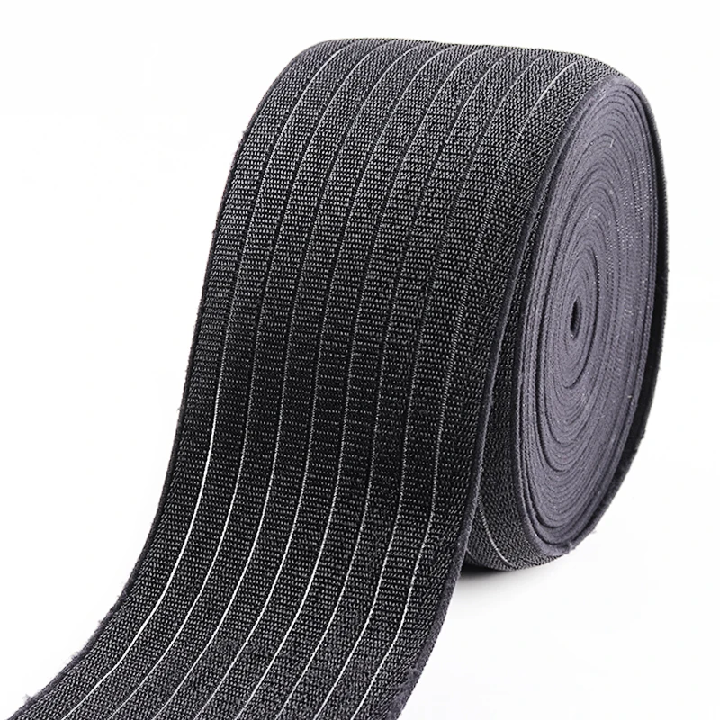 XDH Customize Logo Band For Medical Bandage Fish Line Elastic Webbing Fish Line Elastic Band