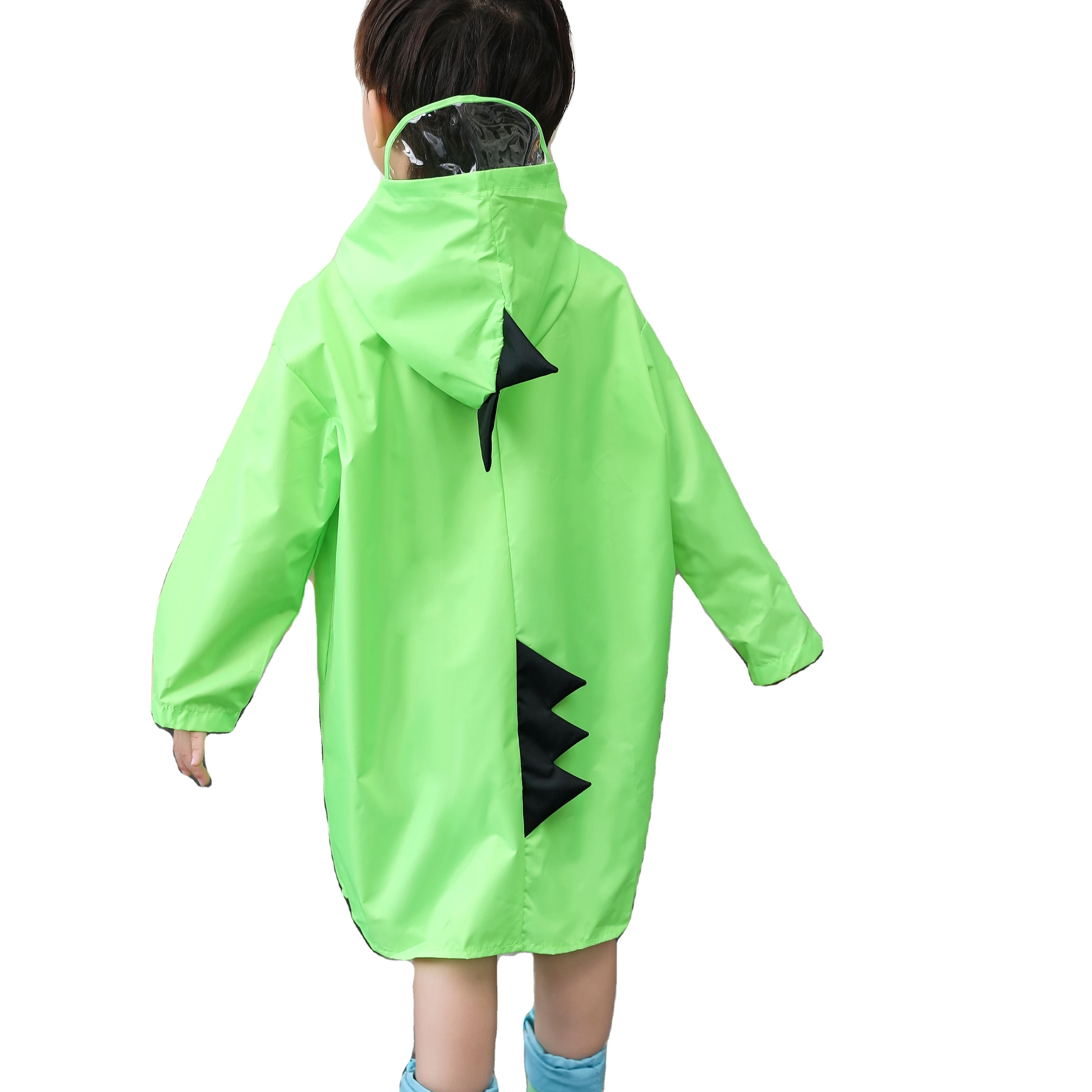 
Wholesale children Dinosaur Raincoat outdoor rainy day travel essential cute 100% waterproof EVA poncho 