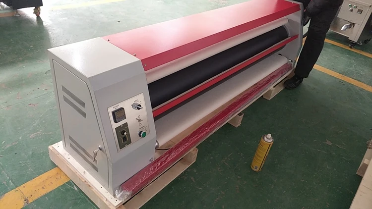 calender machine 1800 roller sublimation 1.7m digital roll to roll heat transfer machine with ce certificate