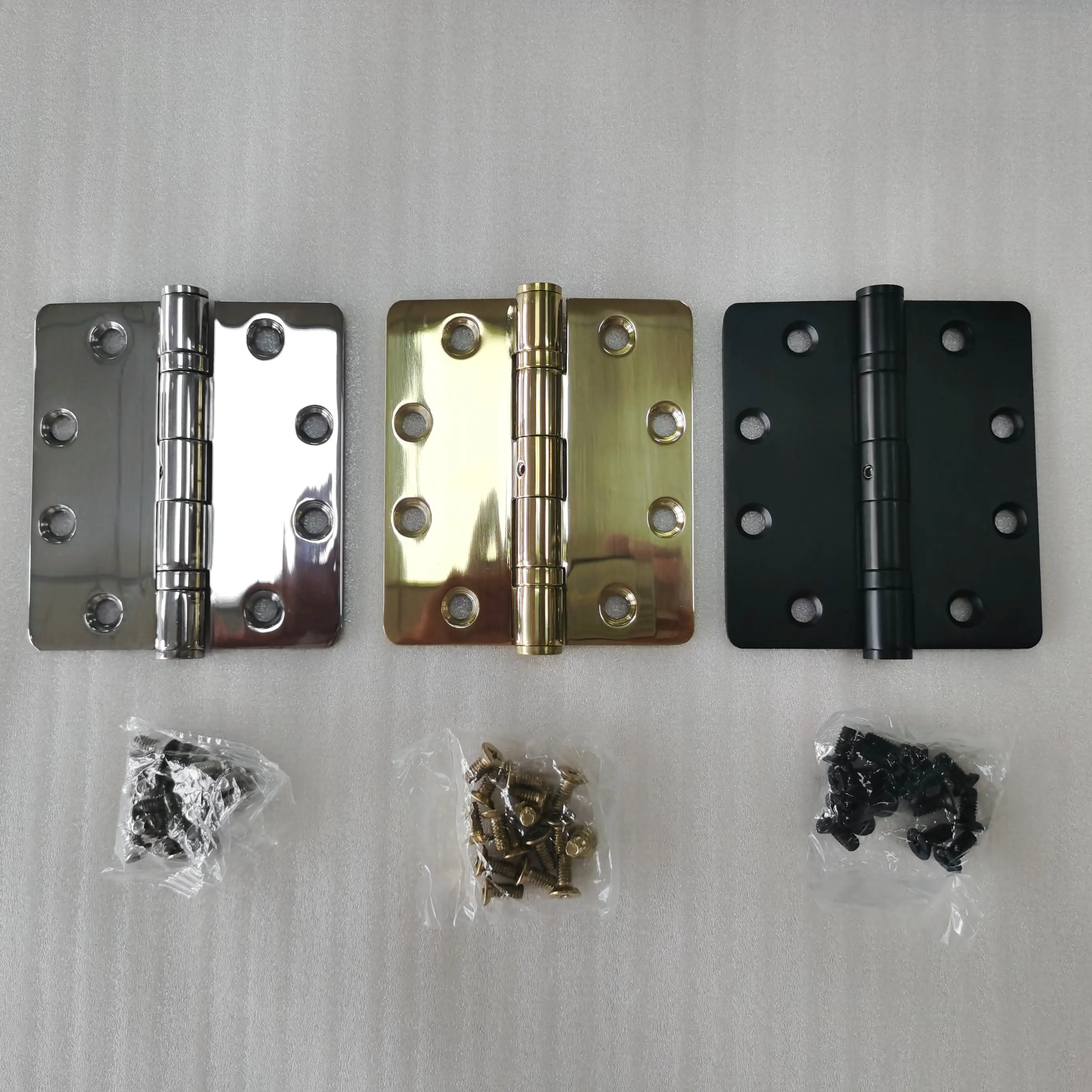 4 inch Commercial Hardware Accessory Stainless Steel Heavy Duty Gate Metal with Nonremovable Pin Solid Wood Flush Door Hinge