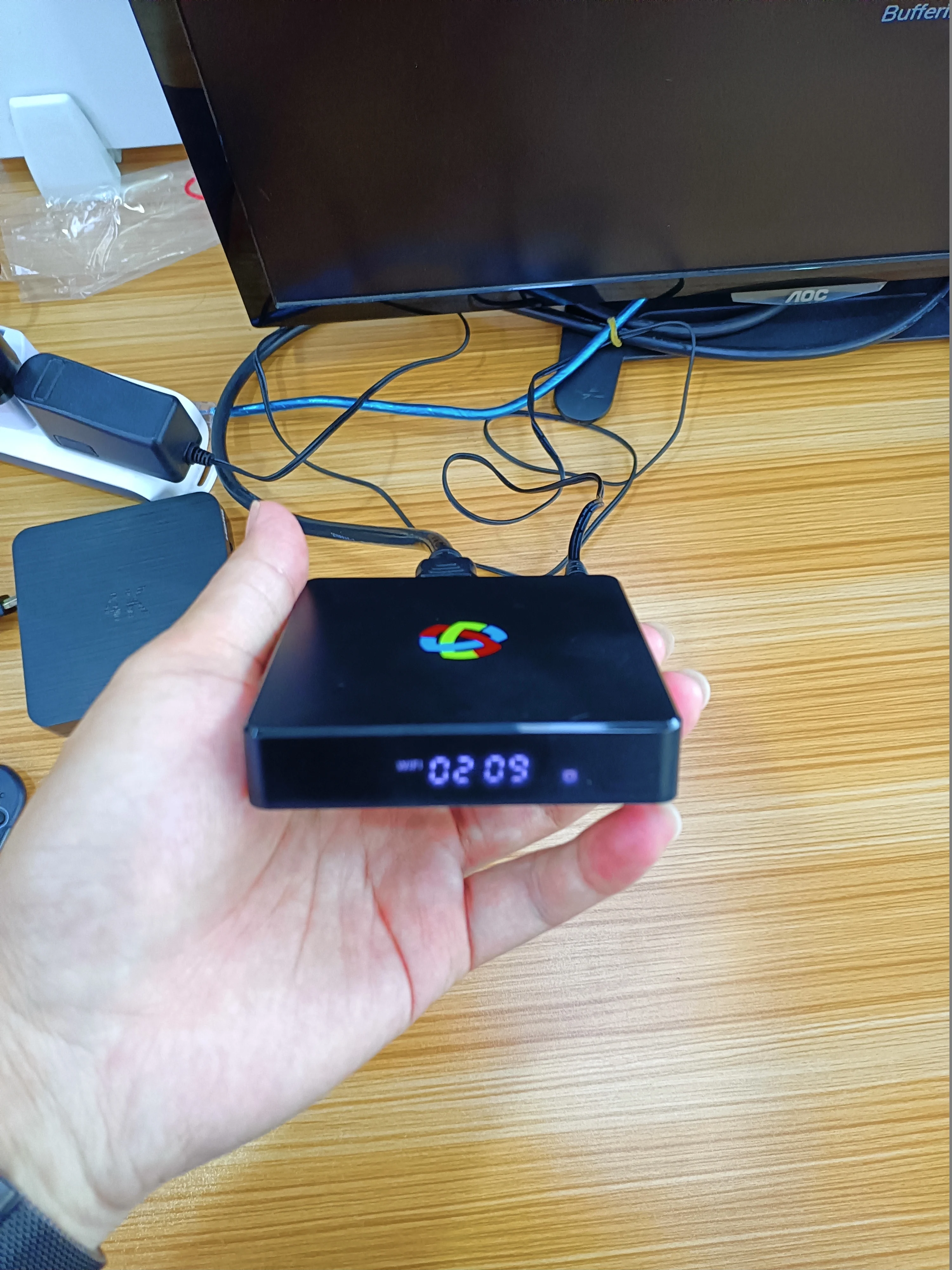 Allwinner H616 IHOMELIFE 6K 2.4Ghz 5.8Gbz Dual wifi tv box android 10 entrada optica android h.265 ott tv box with lan port