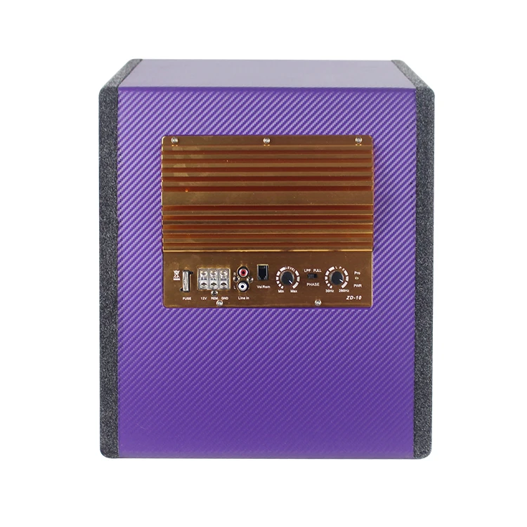 
high power activehigh quality Car Audio 12V 10 Inch Speaker Subwoofer 