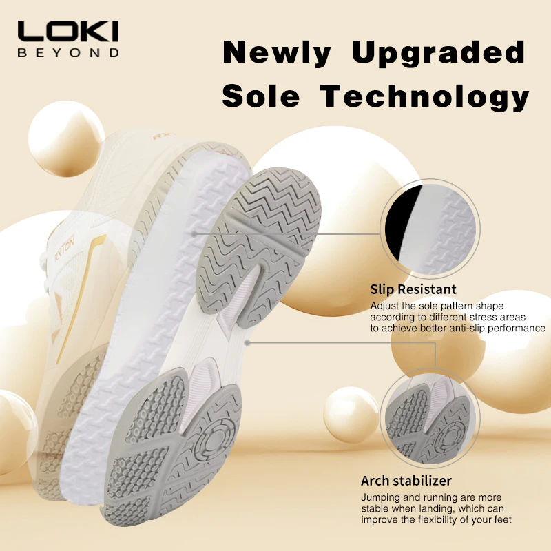 Новое поступление от Loki 2024 обувь для бадминтона из микрофибры нескользящая соревнований по бадминтону тренировочная настольного тенниса