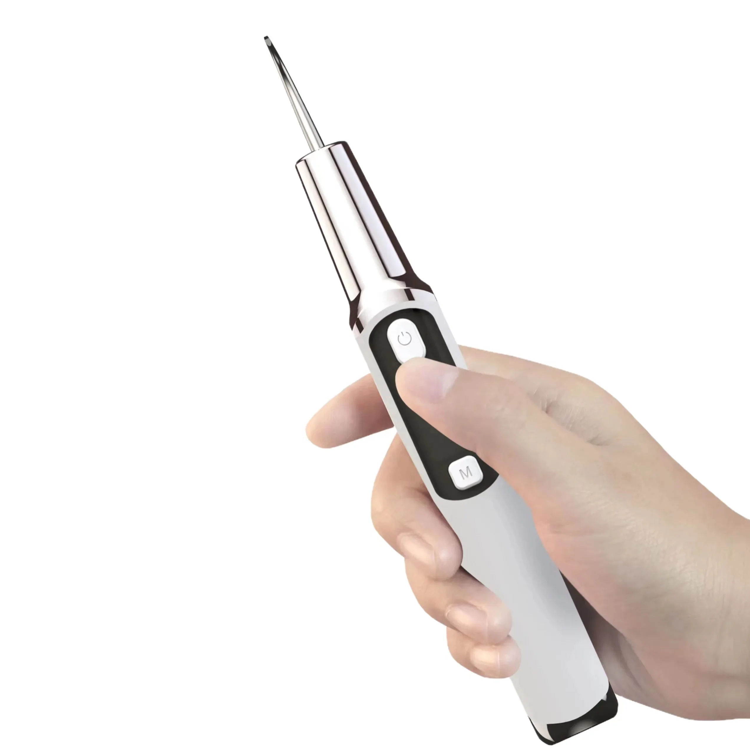 Новое поколение ультразвуковых очистителей зубов и отбеливатель Usb зарядка ЖК-дисплей Вибрационный режим отключения машина для