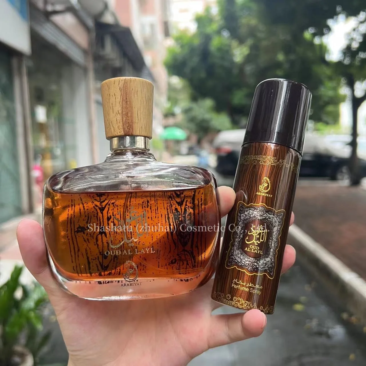 Arabian high quality 100ml 2-in-1 perfumes set original Dubai arabic perfume Wholesale perfume water