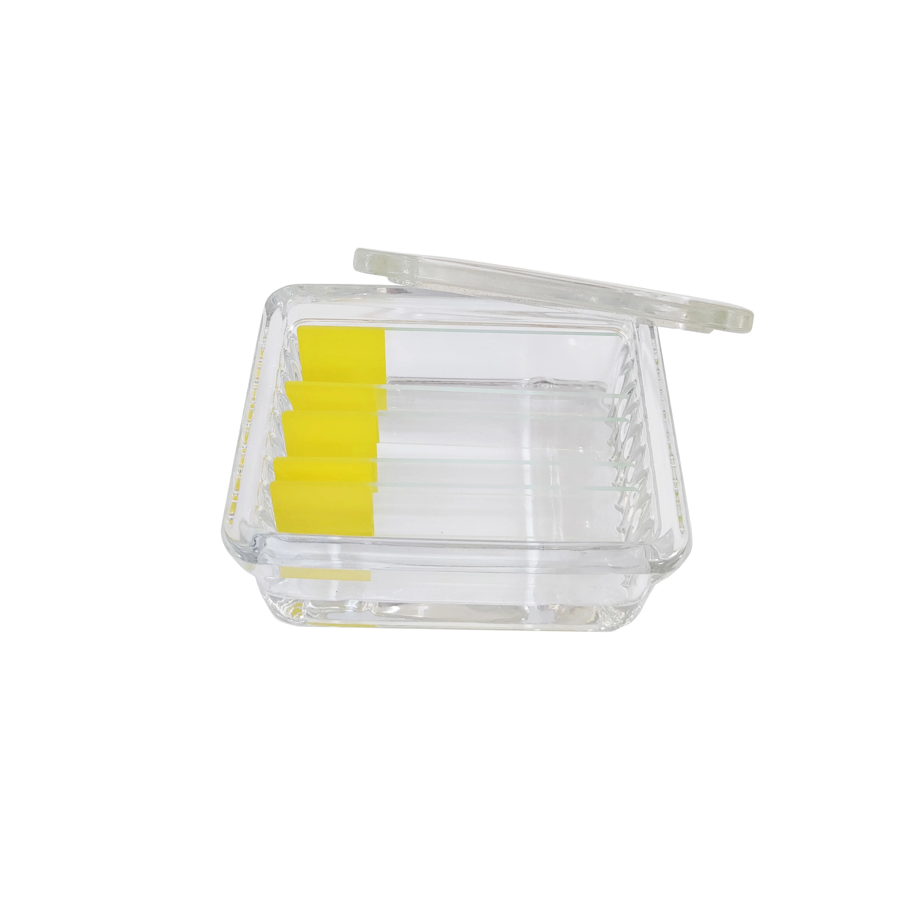 HE  staining build in slot design microscope slide staining jar  diagnostic slide