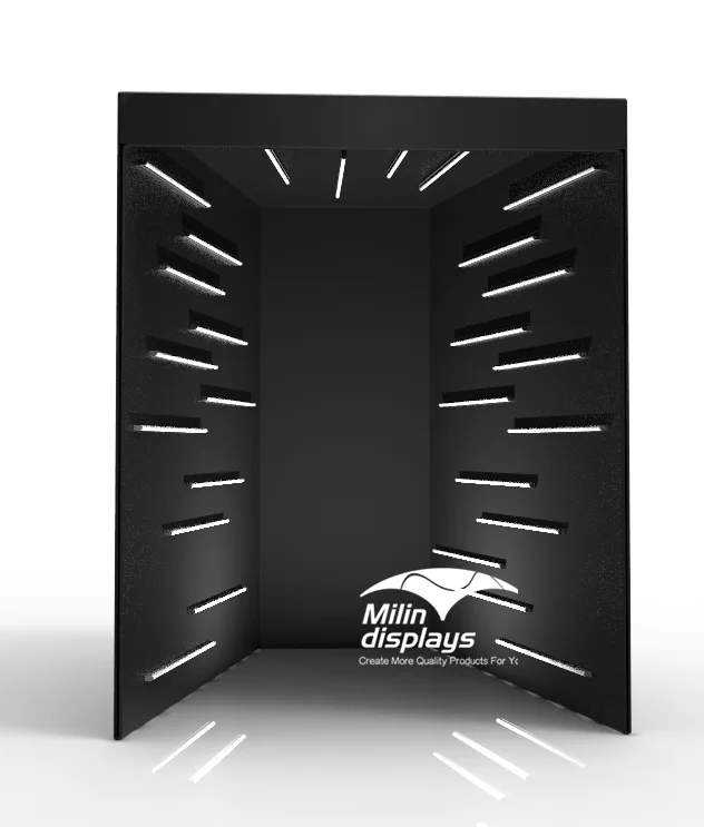 Hot Sale Portable Led Lights Fabric Vogue Booth  360 Photo Booth Enclosure Backdrop for Party