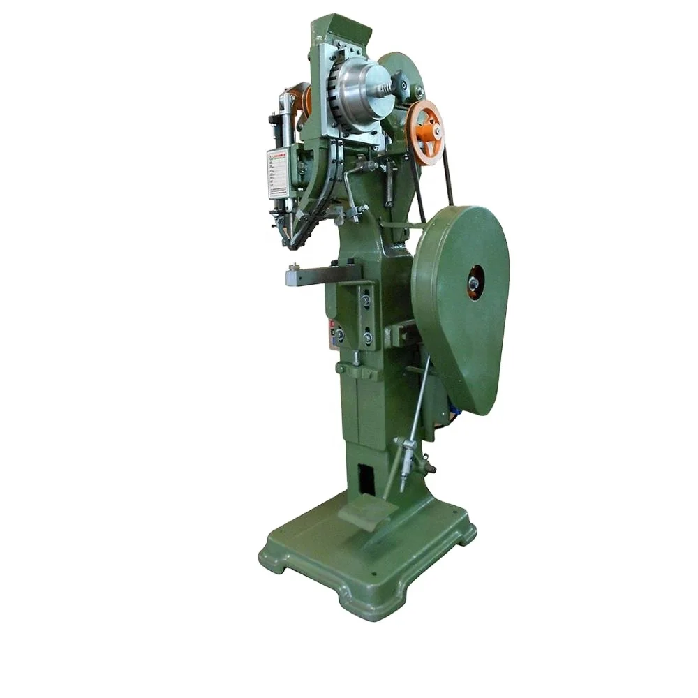 
whole sale custom logo safety footwear riveting machine 