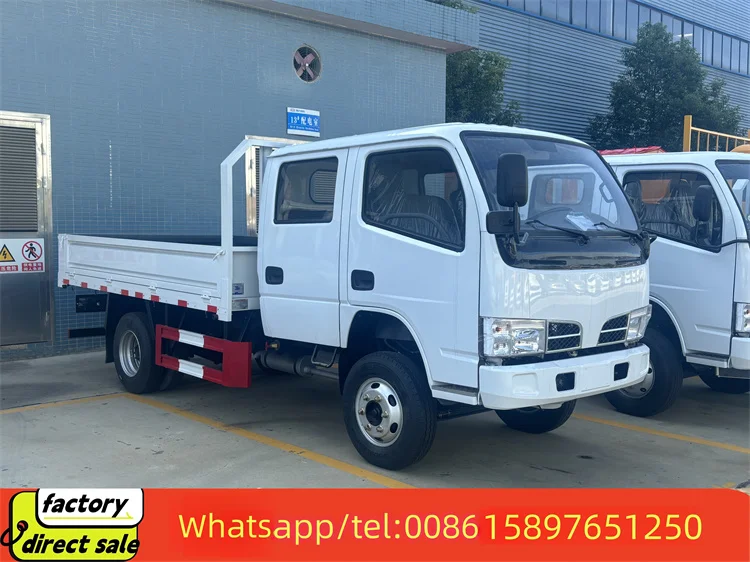 Лидер продаж низкая цена Dongfeng 4*2 двойная кабина 5 тонн грузовой грузовик легкий