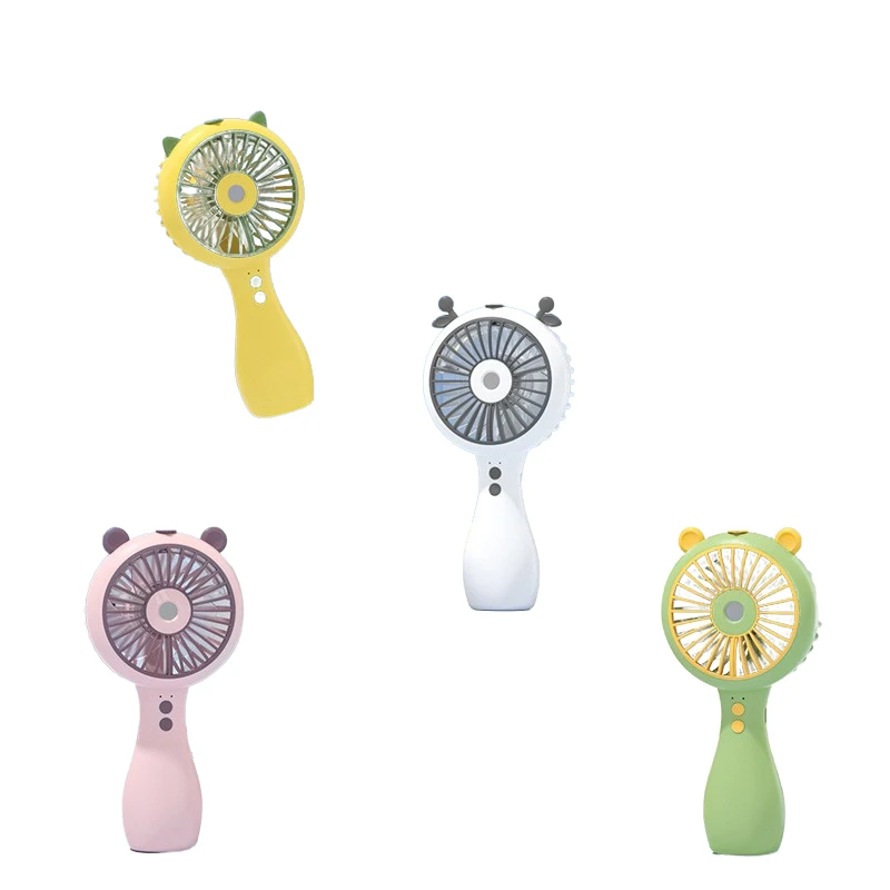 Маленький USB-вентилятор, маленький портативный Перезаряжаемый Электрический мини-вентилятор для студенческого общежития и офиса
