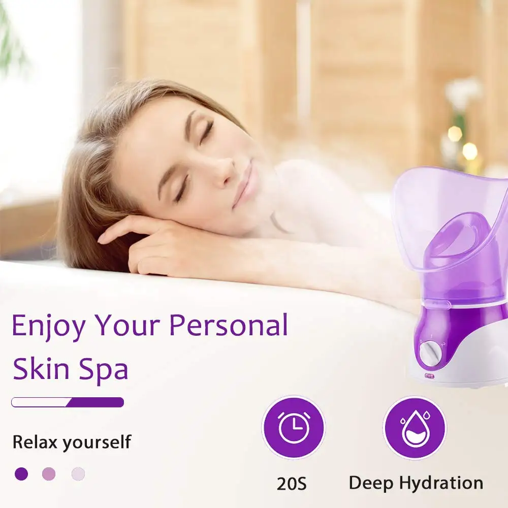 AOOTOY High Frequency Skincare Products Professional Customized nano mist sprayer Spa Home Vapor Facial Machine With